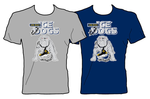 Long Beach LA Ice Dogs Starter Jersey IHL Ice Hockey - Depop