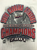 2001 Kelly Cup Champions T-Shirt - South Carolina Stingrays - Size XXL