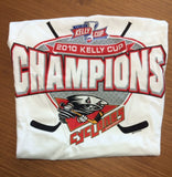 2010 Kelly Cup Champions T-Shirt - Cincinnati Cyclones Size Large