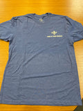 Trois-Rivières Left Chest Custom T-Shirt - Blue