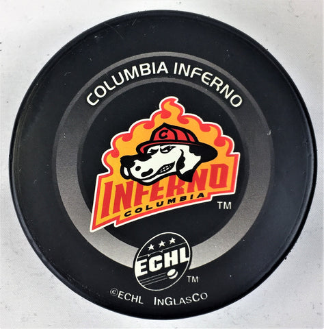 Columbia Inferno Hockey Puck