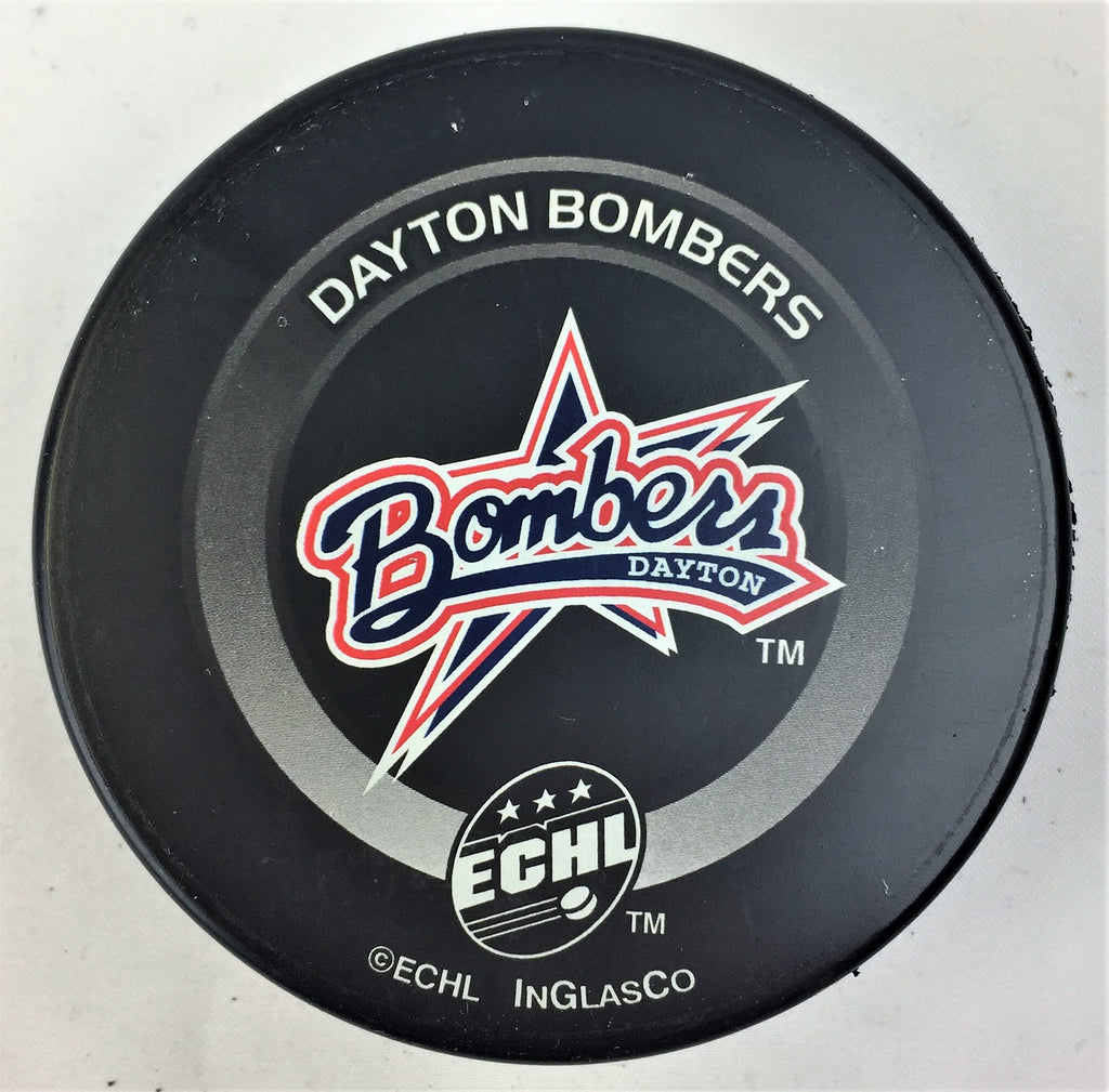Dayton Bombers Hockey Puck