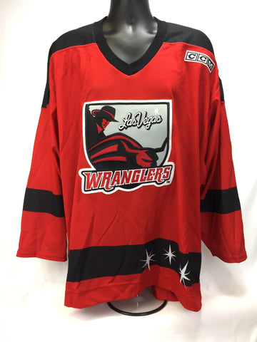 Las Vegas Wranglers Authentic Jersey - Red - 54