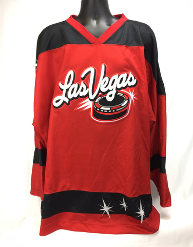 Las Vegas Wranglers Dice Logo XL Hockey Jersey.
