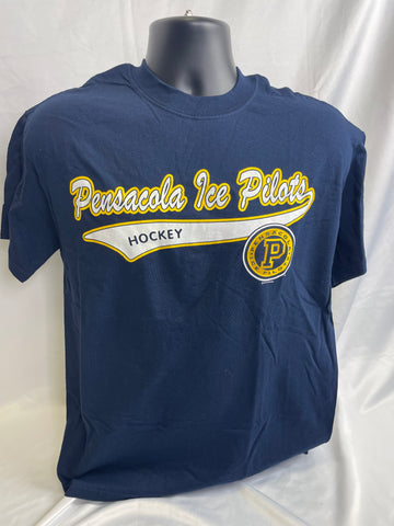 Pensacola Ice Pilots Navy T-Shirt - Size M