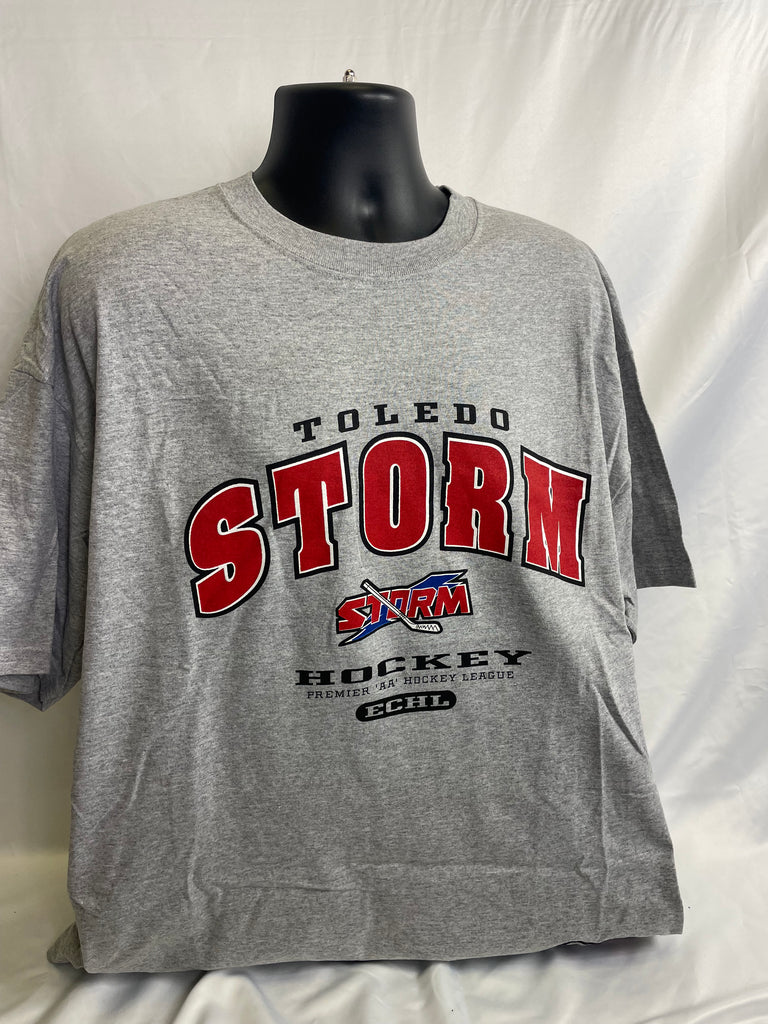 Toledo Storm Gray T-Shirt - Size XL