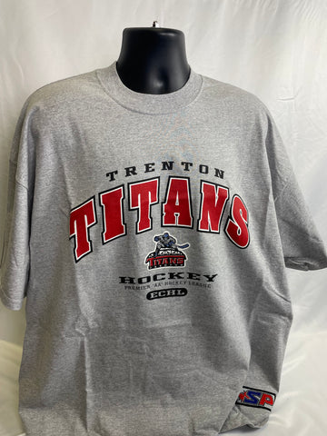 Trenton Titans Gray T-Shirt - Size 3XL