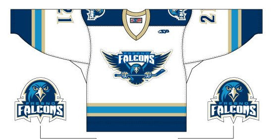 Fresno Falcons Authentic Jersey - White
